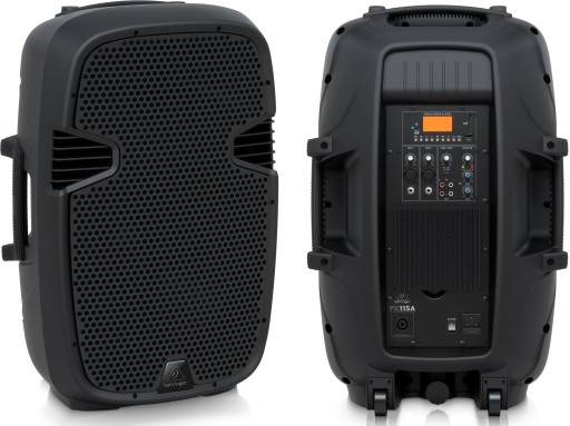 Behringer pk115a sistema de altavoces de pa activo de 800 watts y 15